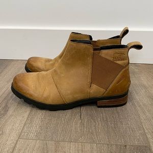 Sorel Emelie Chelsea Waterproof Boots - Women's Size 9